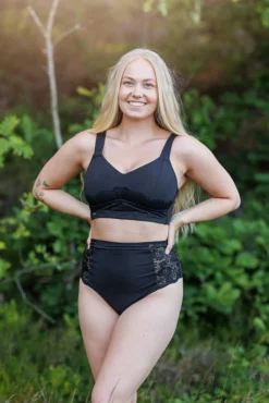 Ada High Waist - Black Onyx