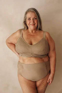 Ada High Waist - Silver Mink