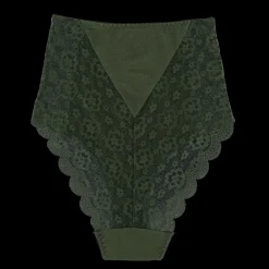 Ada High Waist truse - Mørk grønn