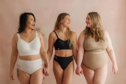 Aline Flower Bra Small Cup - Black Onyx