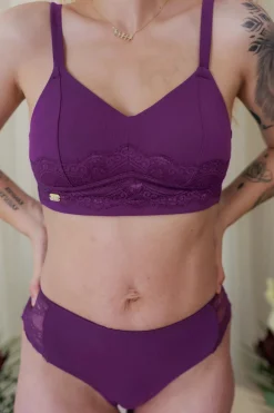 Amanda Small Cup BH - Mørk lilla