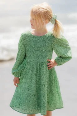 Anna barnekjole - Smoke Green