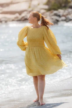 Anna kjole - Banana Cream