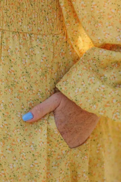 Anna kjole - Banana Cream