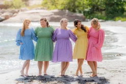 Anna kjole - Banana Cream