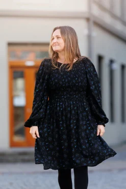 Anna kjole - Mørk blå