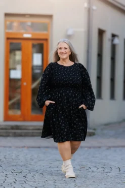 Anna kjole - Mørk grå