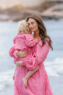 Anna kjole - Orchid Pink