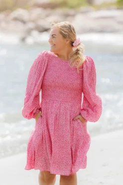 Anna kjole - Orchid Pink