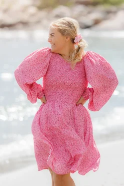 Anna kjole - Orchid Pink