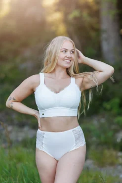 Anne Mid Waist - Bright White