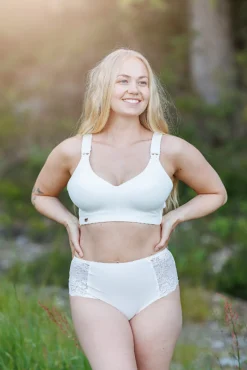 Anne Mid Waist - Bright White