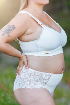 Anne Mid Waist - Bright White