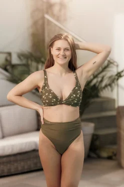 Bali bikinitopp - Grønn - Lilly