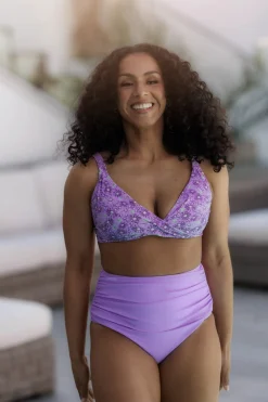 Bali bikinitopp - Lilla - Daisy