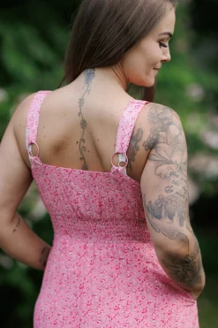 Belle stroppekjole - Rosa