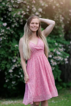 Belle stroppekjole - Rosa