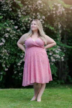 Belle stroppekjole - Rosa