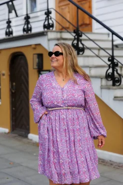 Bianca kjole - Lilla