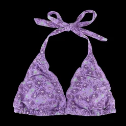 Cuba Ruffles bikinitopp - Lilla - Daisy