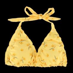 Cuba Ruffles bikinitopp - Gul - Lilly