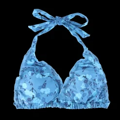 Cuba Ruffles bikinitopp - Lyseblå - Buttercups