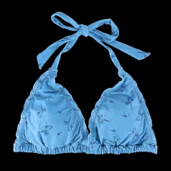 Cuba Ruffles bikinitopp - Lyseblå - Lilly