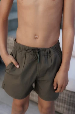 David badeshorts Kids - Grønn