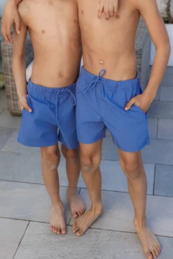 David badeshorts Kids - Mørkeblå