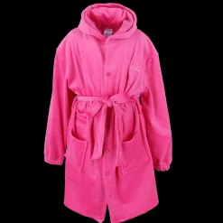 Fluffy Morgenkåpe barn - Rosa