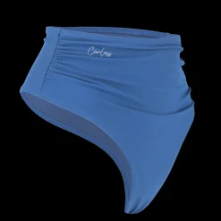 High Waist Bikini String - Mørkeblå