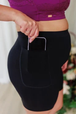 Innershorts med lomme - Svart