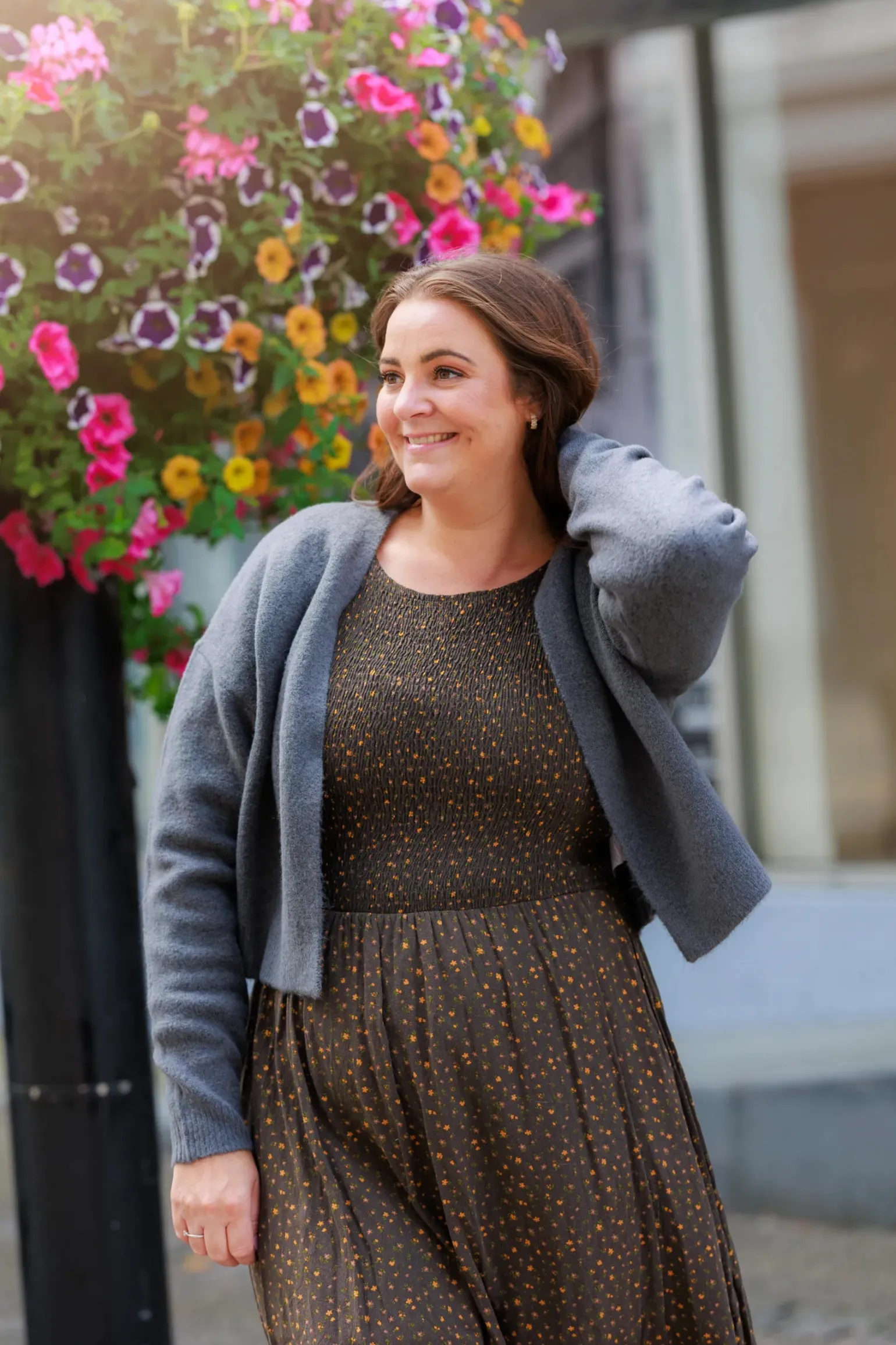 Lene Cardigan - Grå