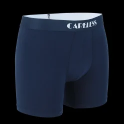 Lukas Boksershorts long 2 pk - Mørk grønn/mørk blå