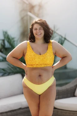 Miami bikinitopp - Gul - Meadow