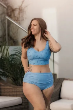 Miami bikinitopp - Lyseblå - Lilly