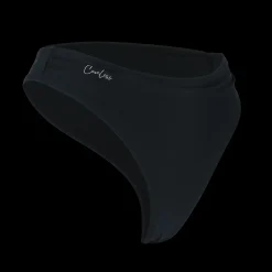 Mid Waist Bikini String - Svart