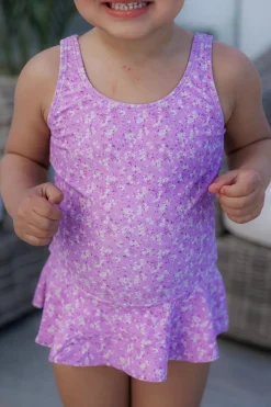 Nice Badedrakt Barn - Lilla - Dalia