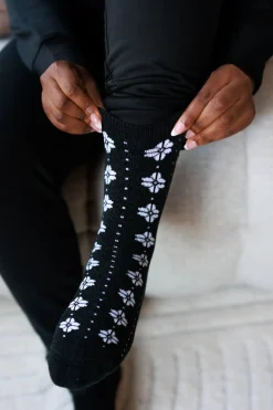 Randsfjord sokker m/ull 2 pk - Svart