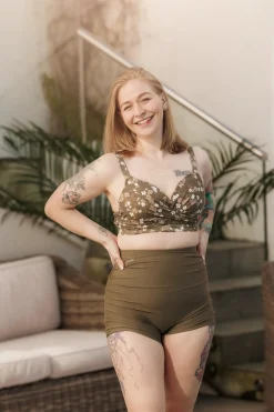 Roma bikinitopp - Grønn - Buttercups