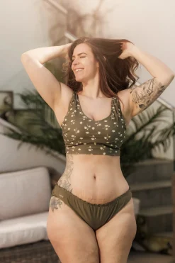 Ruffles Bikinitruse - Grønn