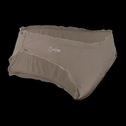 Ruffles Bikinitruse - Mørk Beige