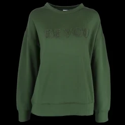 Sandra genser - Mørk grønn