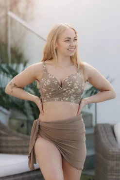 Sardinia Sarong - Mørk Beige