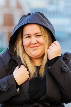 Siri Regnjakke - Svart