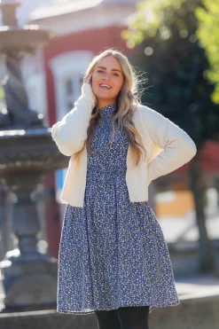 Solveig kjole - Blå